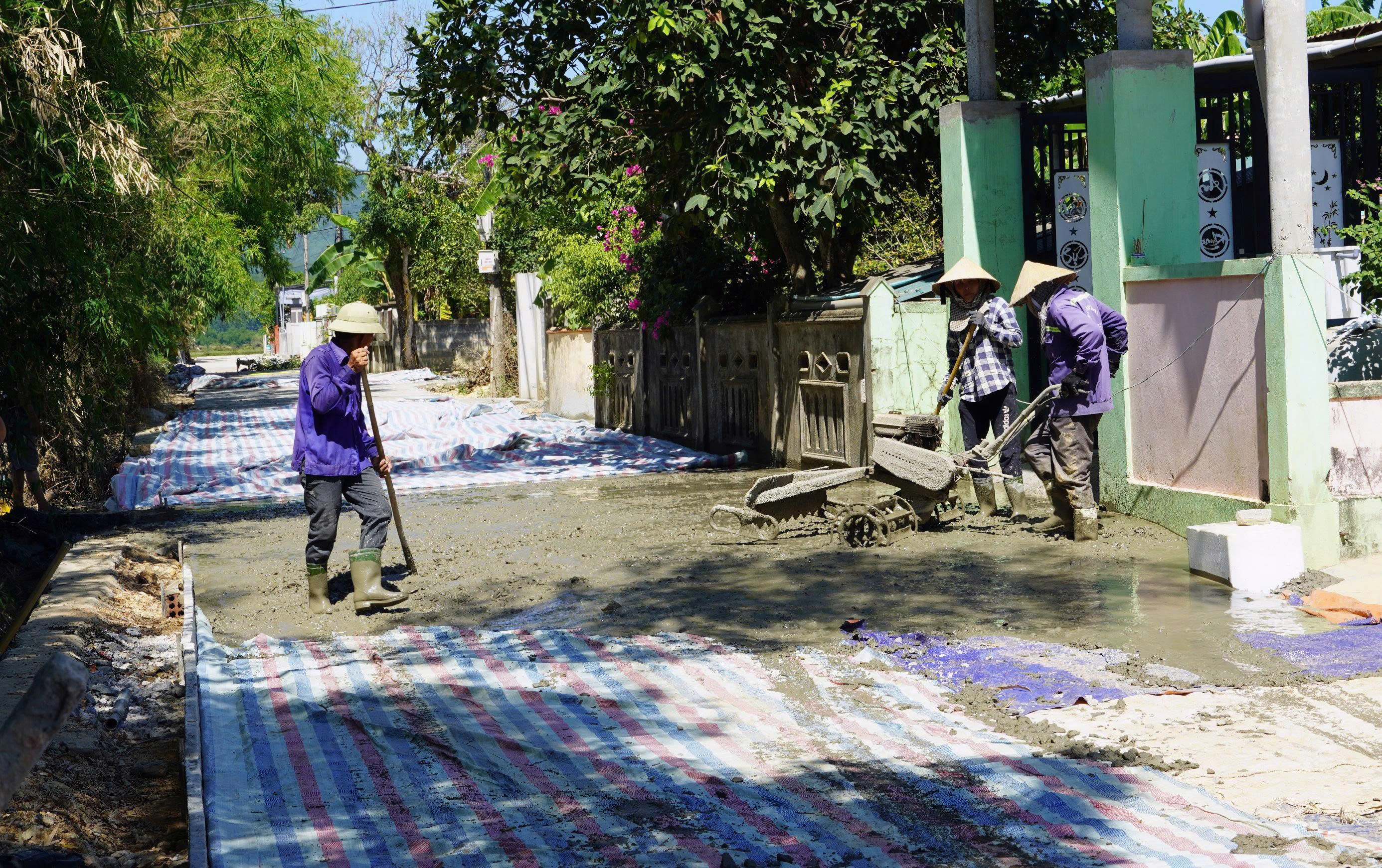 Chung sức xây dựng nông thôn mới