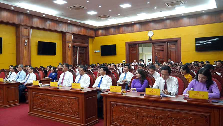 Công bố thành lập Đảng bộ, cơ quan chuyên trách, đơn vị trực thuộc Tỉnh ủy Quảng Trị