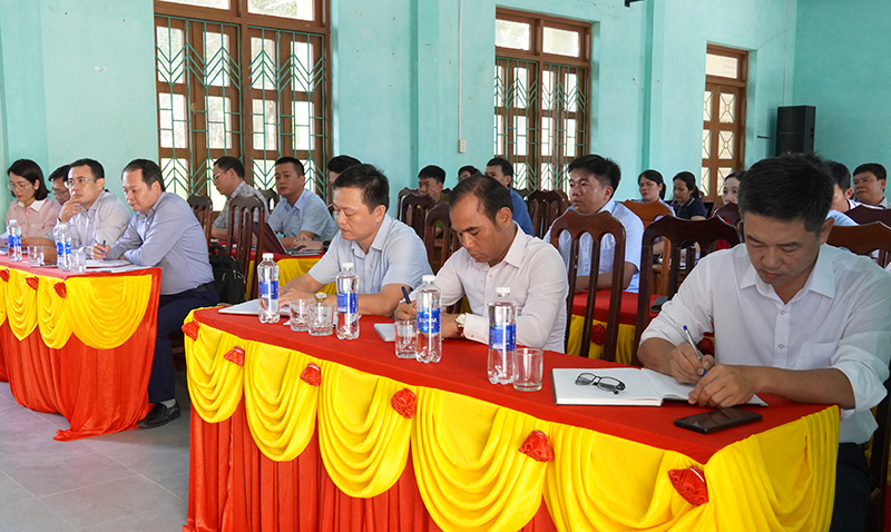 Phó Chủ tịch UBND tỉnh Lê Đức Tiến kiểm tra công tác vận hành chính quyền 2 cấp tại các địa phương