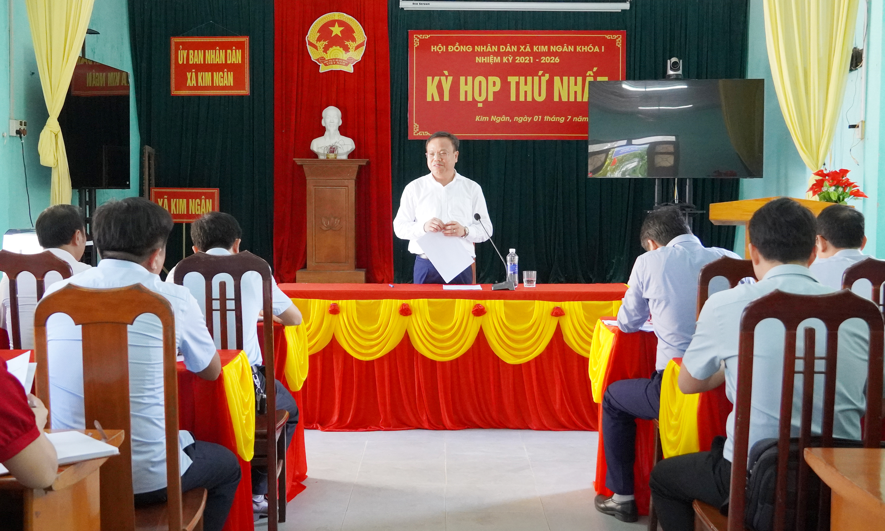Phó Chủ tịch UBND tỉnh Lê Đức Tiến kiểm tra công tác vận hành chính quyền 2 cấp tại các địa phương