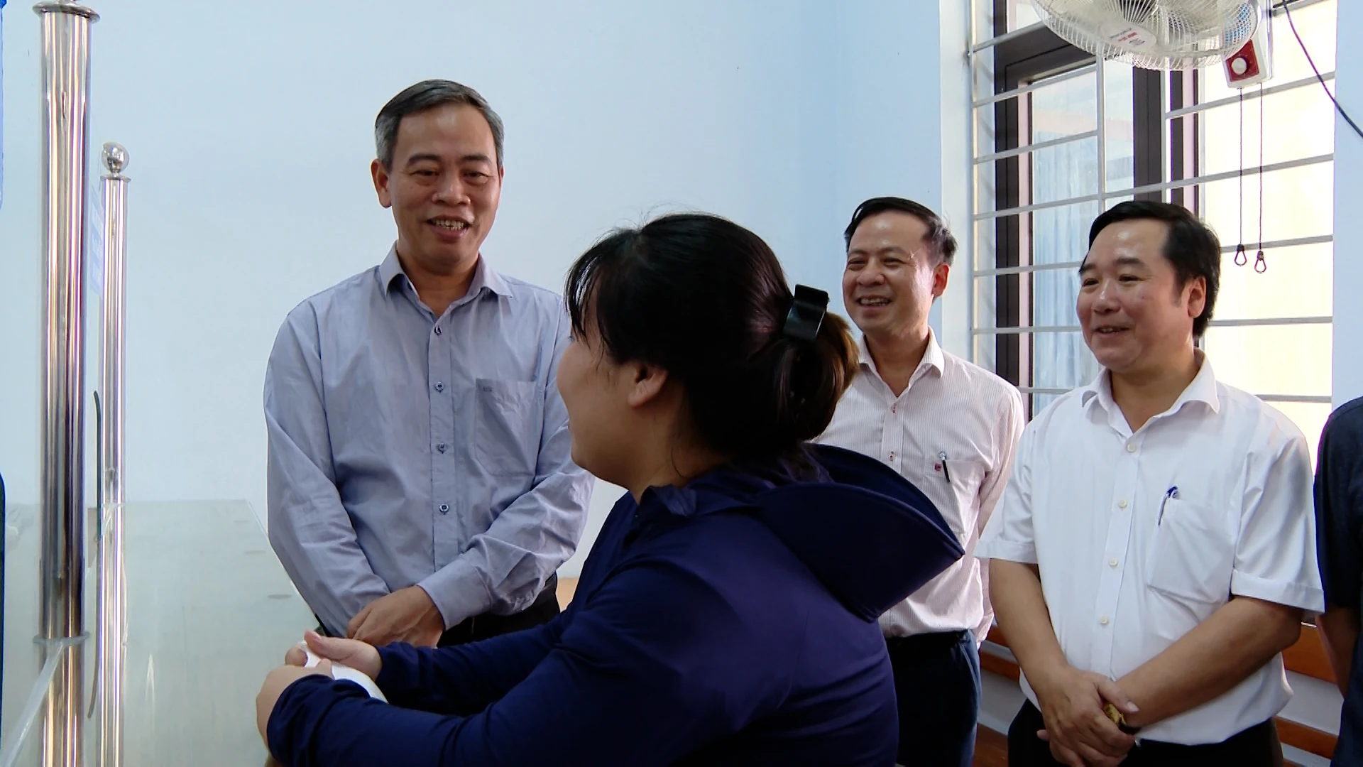 Phó Bí thư Tỉnh ủy, Chủ tịch HĐND tỉnh Nguyễn Đăng Quang kiểm tra tình hình hoạt động của xã Tuyên Lâm