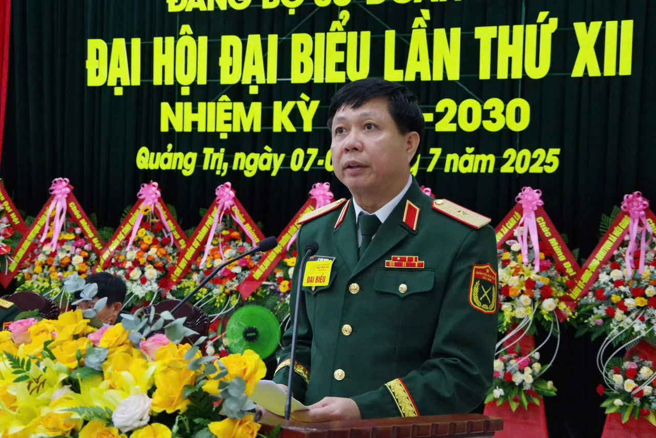 Đại hội đại biểu Đảng bộ Sư đoàn 968 lần thứ XII, nhiệm kỳ 2025-2030