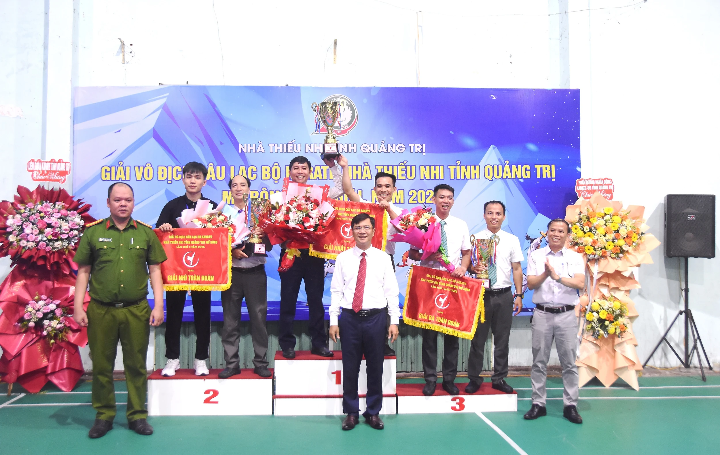Giải vô địch CLB Karate Nhà Thiếu nhi tỉnh Quảng Trị mở rộng lần thứ I - năm 2025: Trao 46 bộ huy chương cho các VĐV đoạt giải