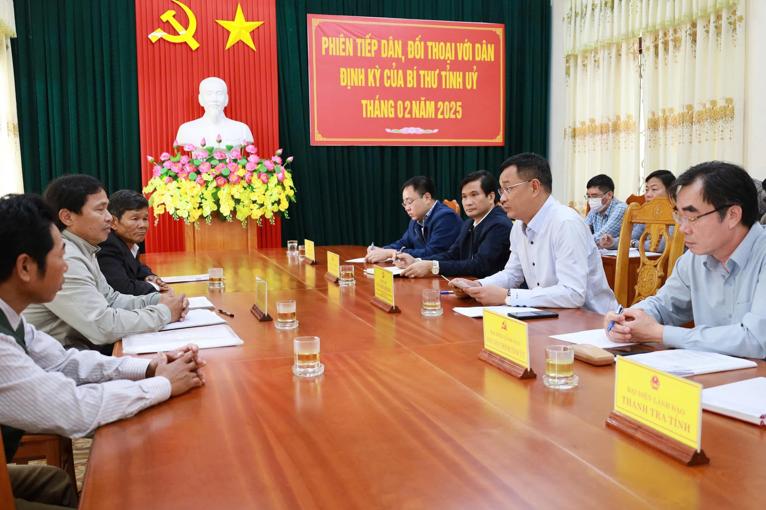 Củng cố niềm tin của người dân vào cấp ủy đảng, chính quyền các cấp