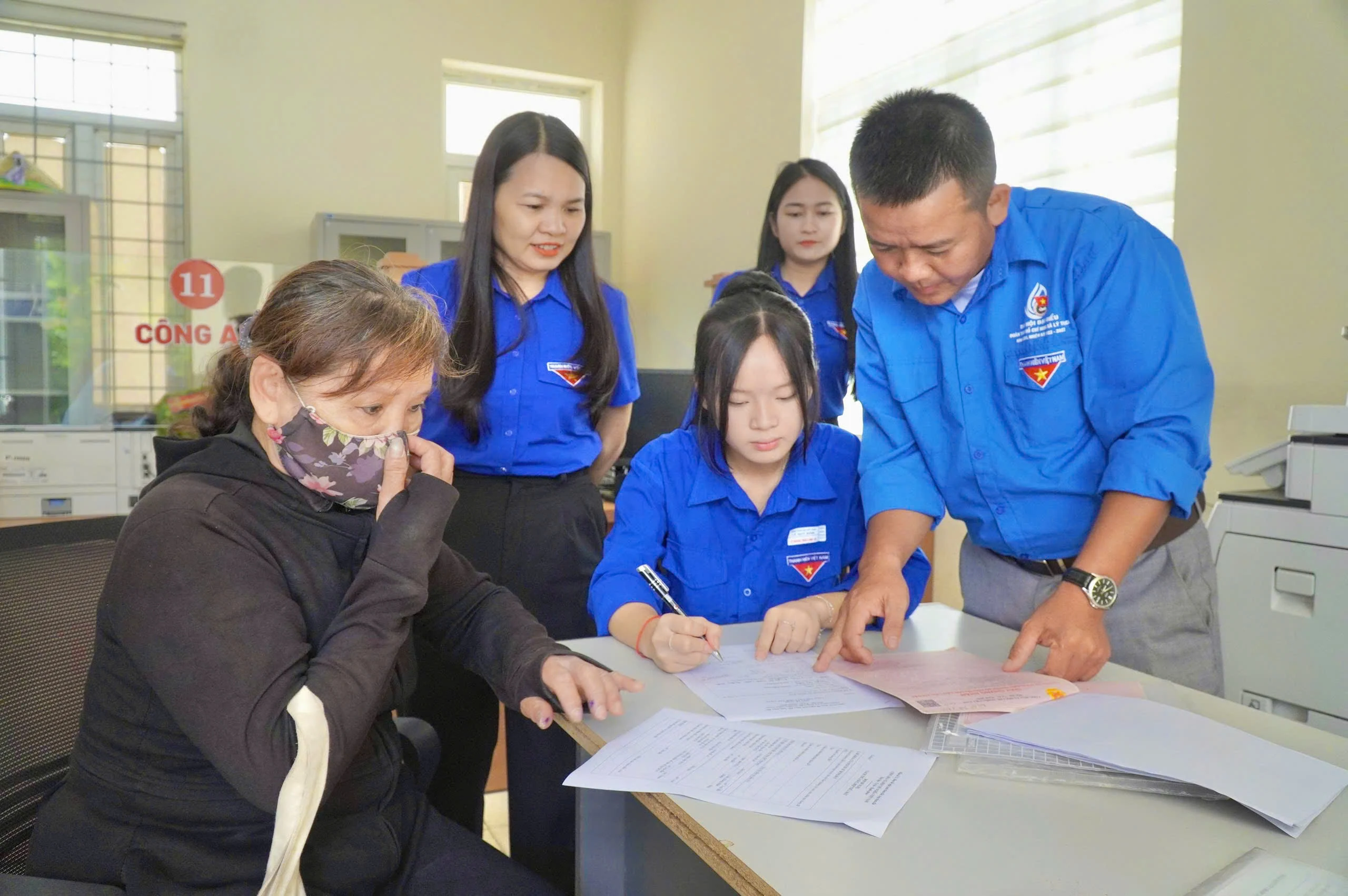 Tuổi trẻ Quảng Trị đồng loạt ra quân hỗ trợ vận hành chính quyền hai cấp
