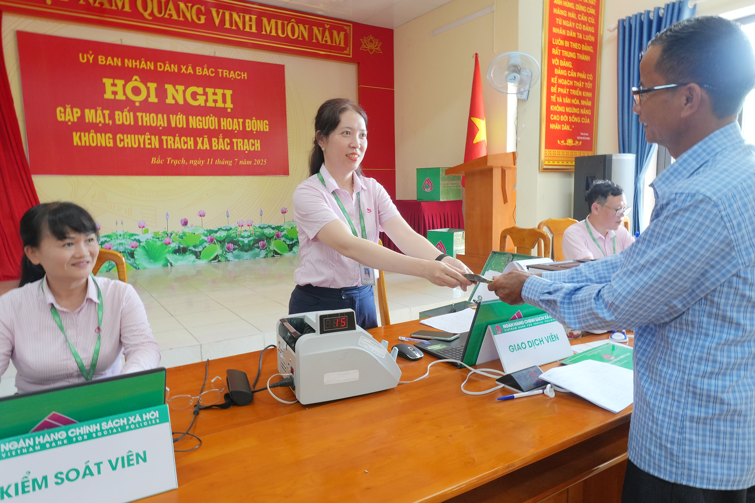 Bảo đảm thông suốt hoạt động giao dịch tín dụng chính sách xã hội