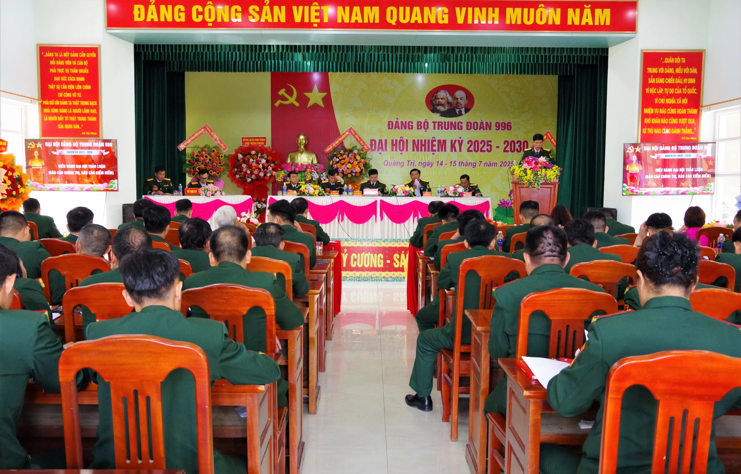 Đại hội Đảng bộ Trung đoàn 996, nhiệm kỳ 2025 - 2030