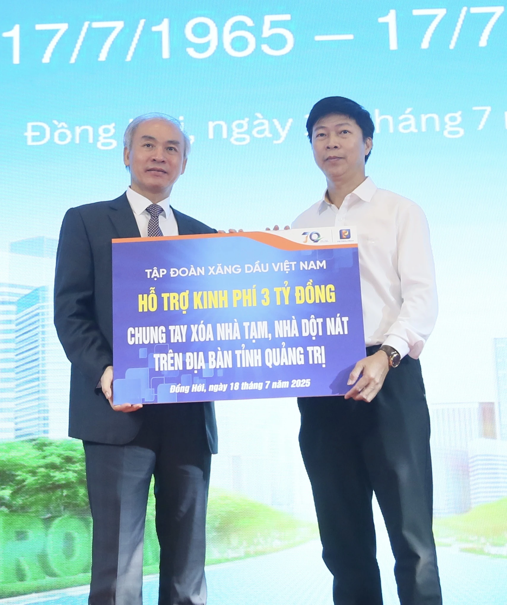 Kỷ niệm 60 năm thành lập Công ty Xăng dầu Quảng Bình