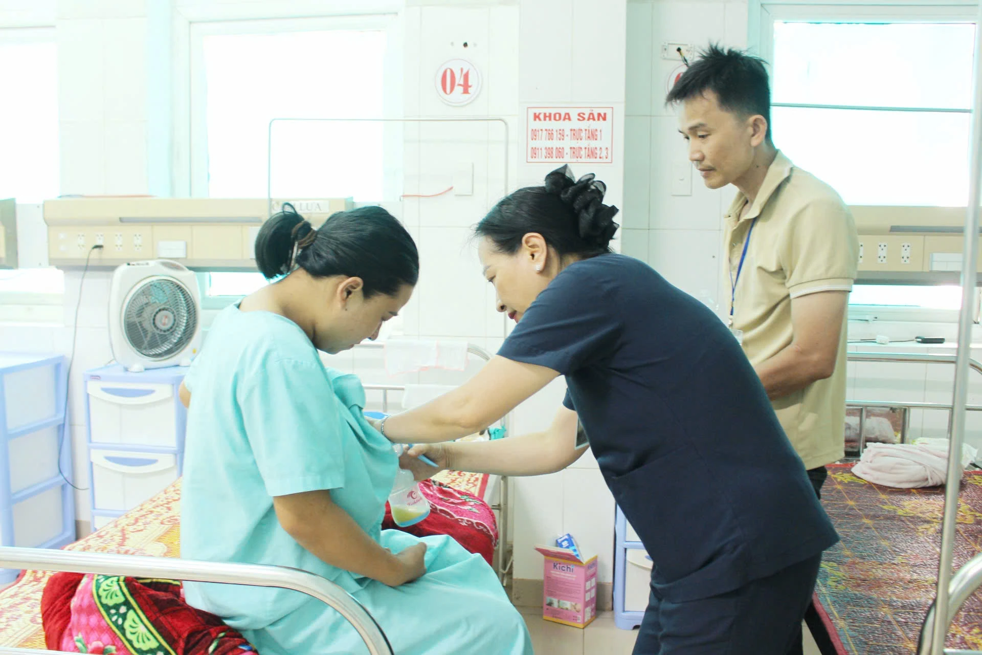 Mạch sống từ ngân hàng sữa mẹ vệ tinh