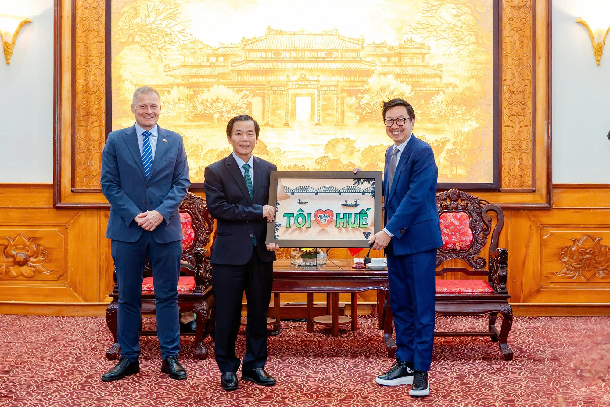 Đại sứ Đan Mạch và lãnh đạo Carlsberg Việt Nam thăm và làm việc với lãnh đạo TP. Huế, tiếp tục khẳng định cam kết hợp tác lâu dài và phát triển bền vững