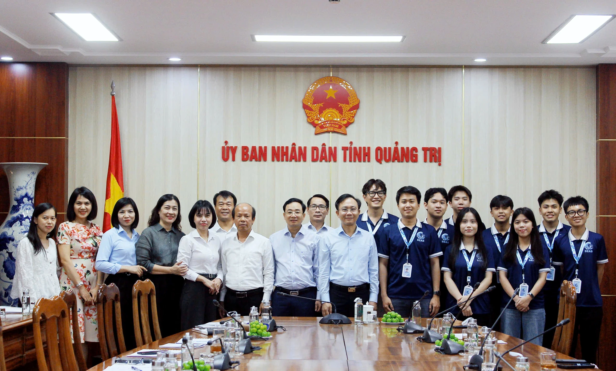 Gặp mặt các du học sinh là thành viên ban tổ chức Trại hè SEAS 2025