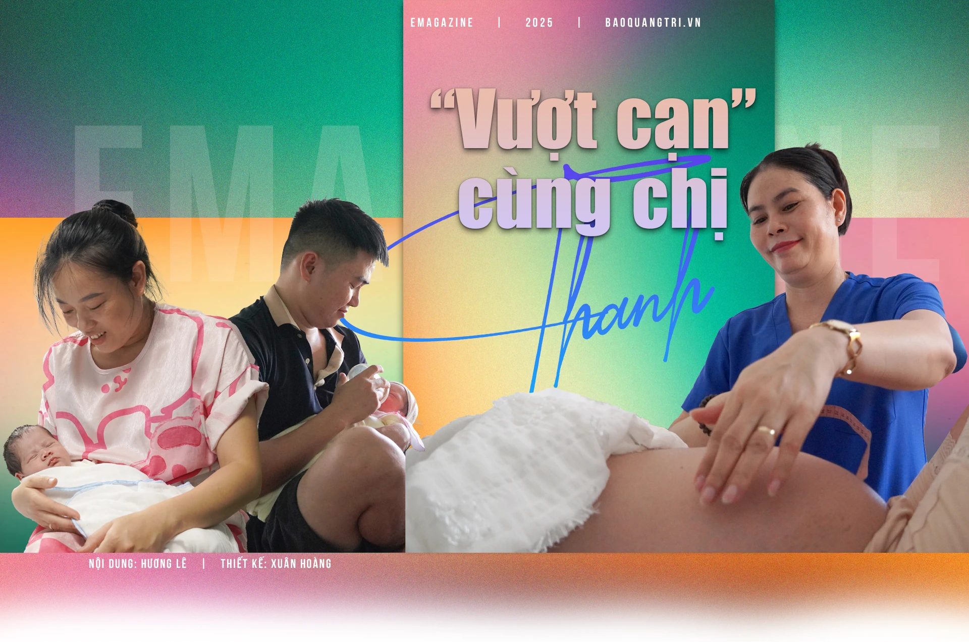 “Vượt cạn” cùng chị Thanh