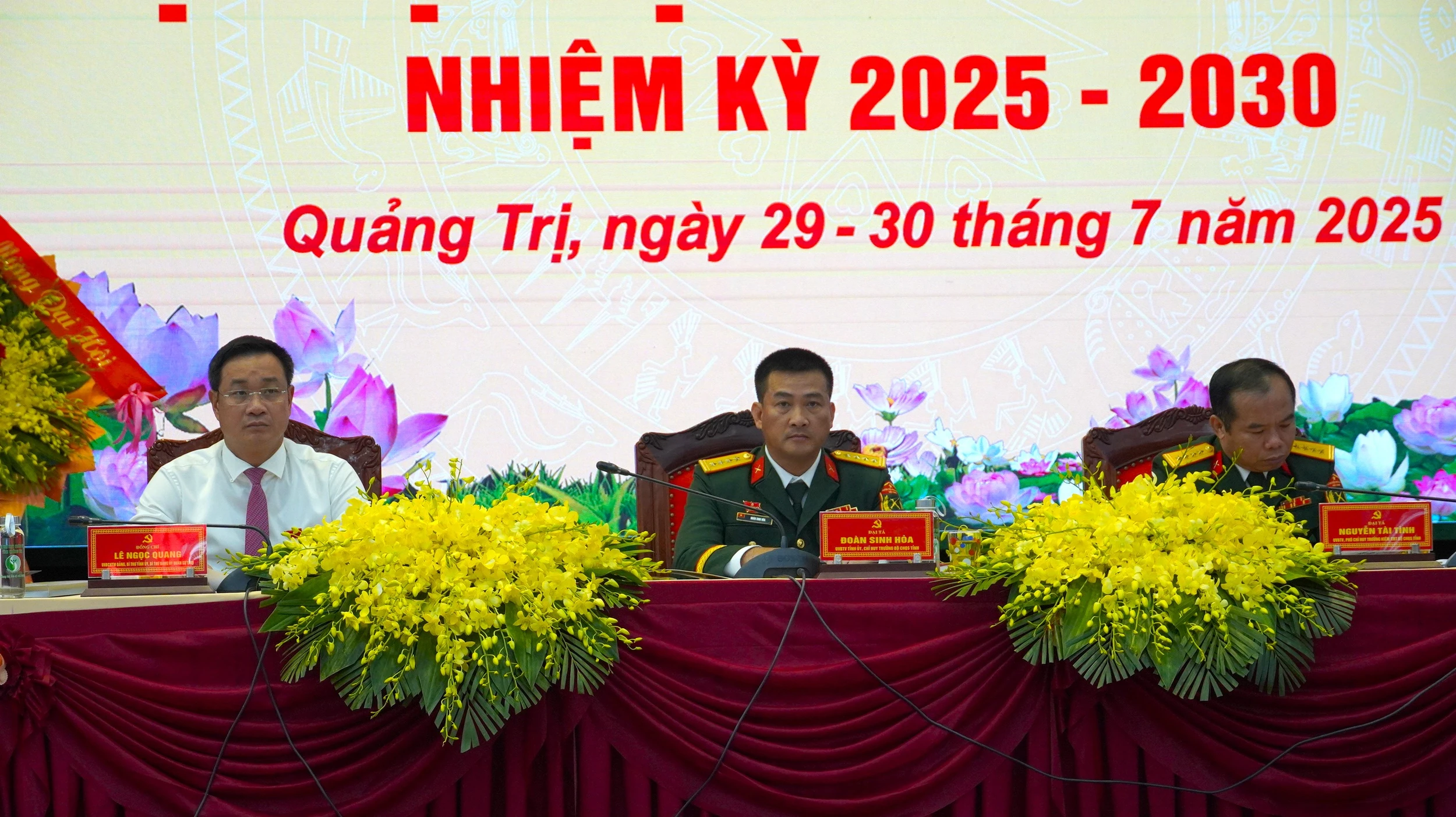 Đại hội đại biểu Đảng bộ Quân sự tỉnh Quảng Trị lần thứ I