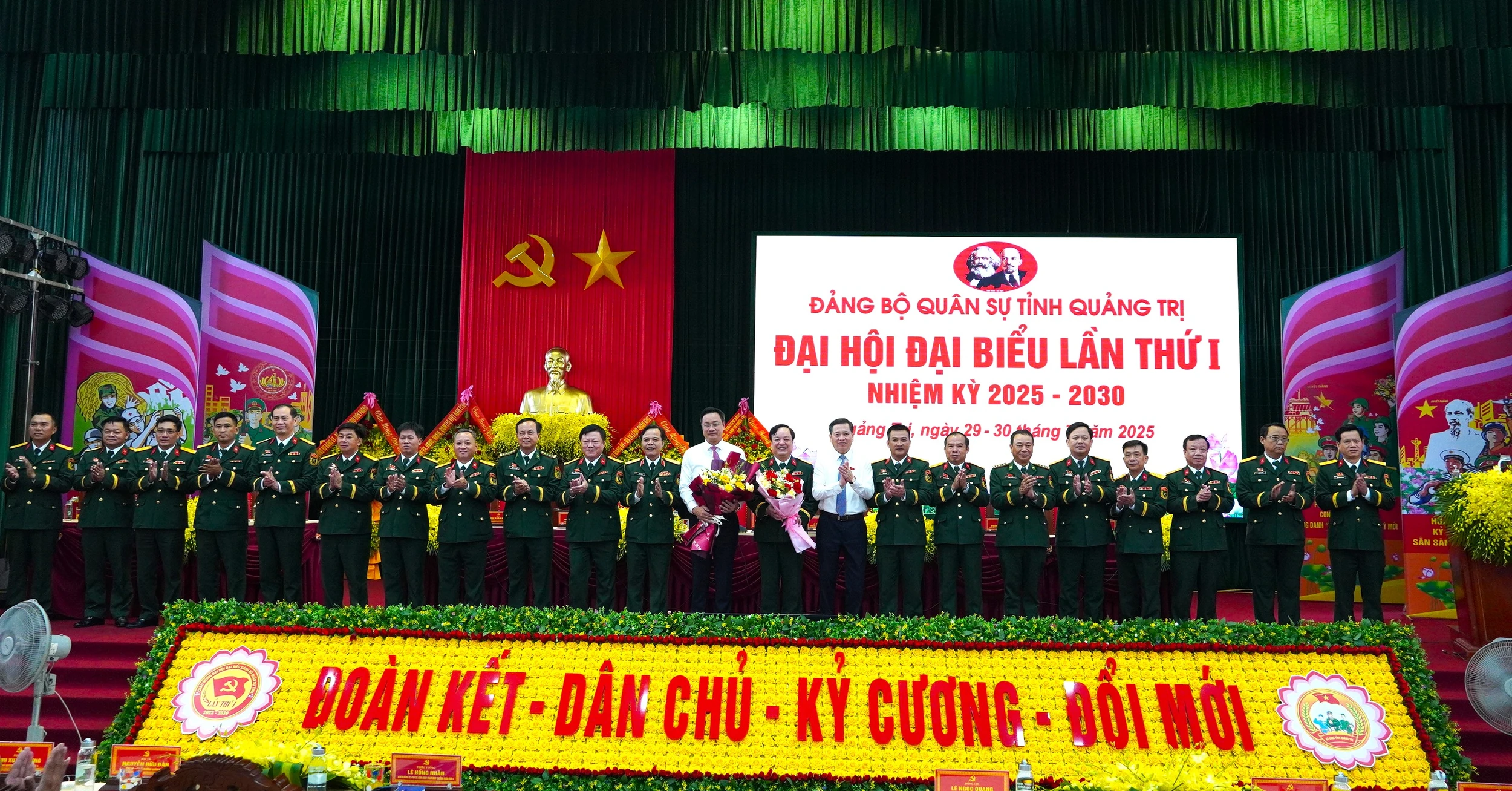Đại hội Đại biểu Đảng bộ Quân sự tỉnh Quảng Trị lần thứ I thành công tốt đẹp