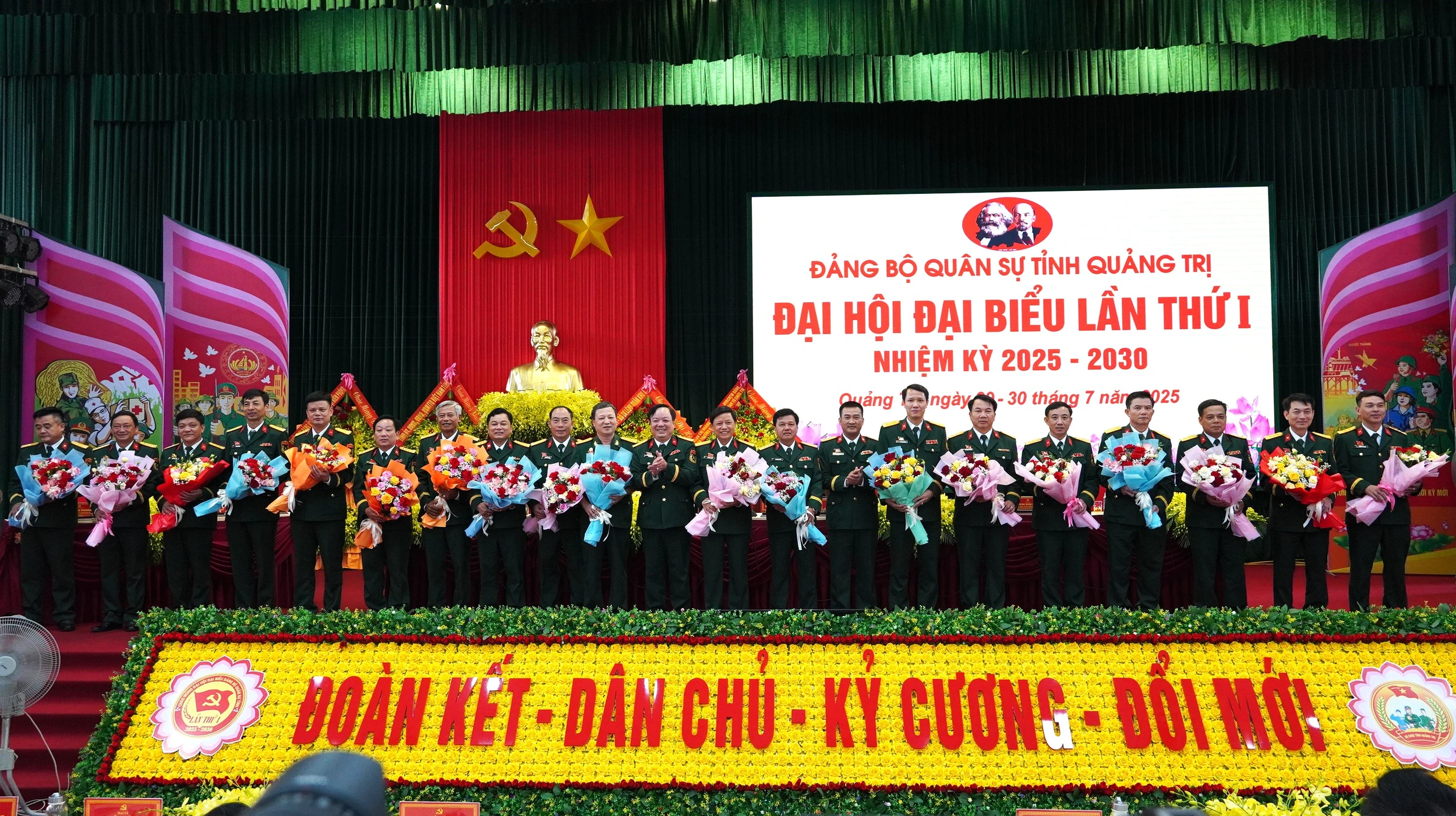 Đại hội Đại biểu Đảng bộ Quân sự tỉnh Quảng Trị lần thứ I thành công tốt đẹp