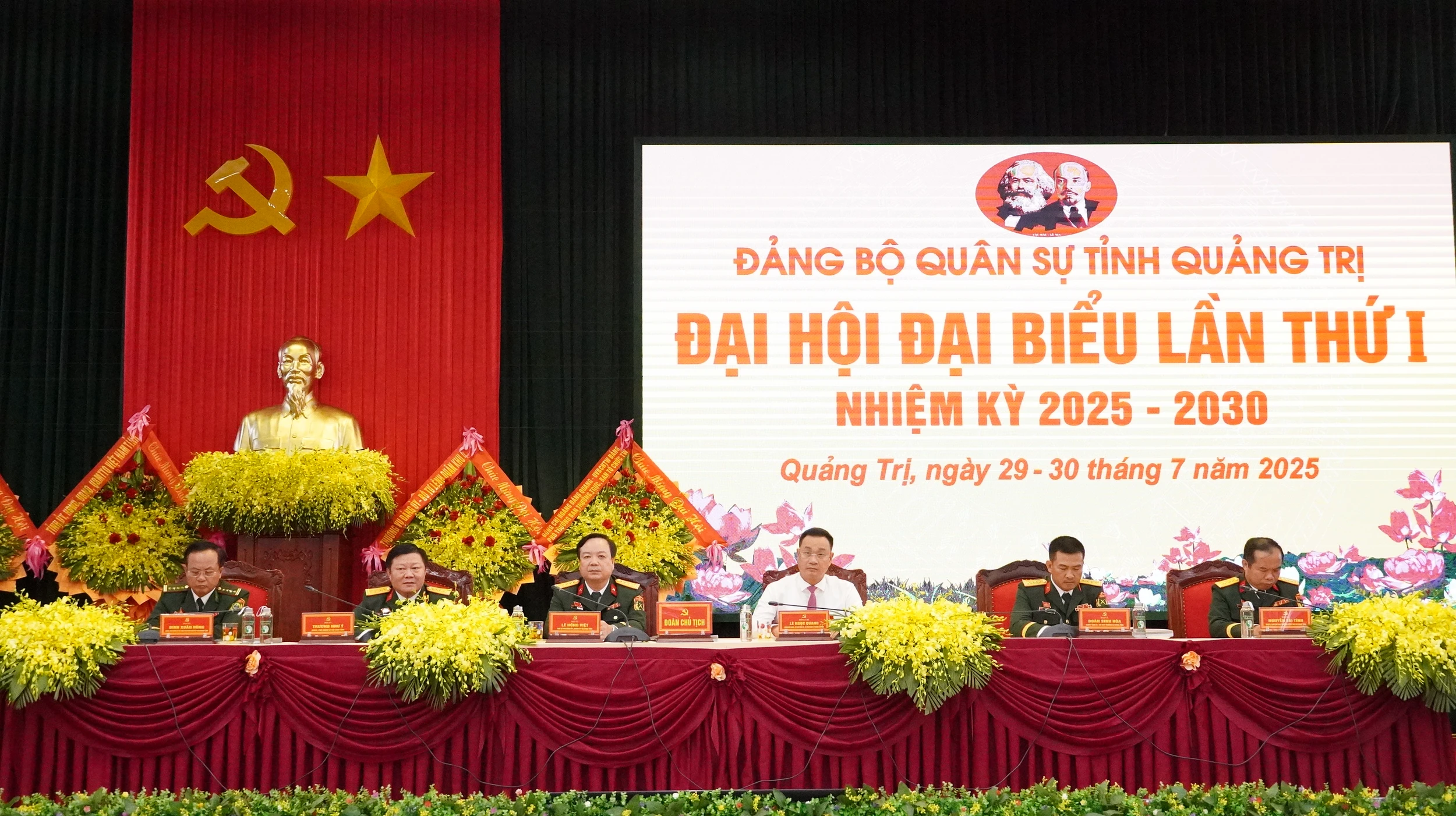 Đại hội Đại biểu Đảng bộ Quân sự tỉnh Quảng Trị lần thứ I thành công tốt đẹp