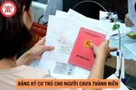 Thủ tục đăng ký cư trú cho người chưa thành niên