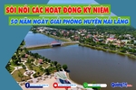 Sôi nổi các hoạt động kỷ niệm 50 năm ngày giải phóng huyện Hải Lăng