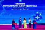 Thạc sĩ, bác sĩ Bùi Thị Vân Anh được bình chọn 1 trong 10 gương Thầy thuốc trẻ Việt Nam tiêu biểu lần thứ XI
