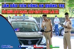 Lần đầu tiên Công an Quảng Trị tổ chức sát hạch, cấp giấy phép lái xe