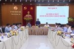Ban Thường vụ Tỉnh ủy làm việc với Đảng ủy UBND tỉnh và MTIP