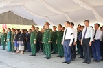 Truy điệu, an táng 12 hài cốt liệt sĩ Việt Nam hy sinh tại nước bạn Lào