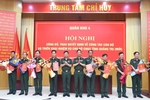 Công bố quyết định về công tác cán bộ Bộ Chỉ huy Quân sự tỉnh Quảng Trị