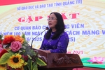 Sở GD&ĐT Quảng Trị gặp mặt các cơ quan báo chí phối hợp công tác truyền thông