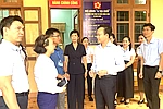 Phó Chủ tịch UBND tỉnh Hoàng Xuân Tân kiểm tra vận hành hành chính quyền 2 cấp tại các địa phương