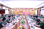 Giám đốc Công an tỉnh Nguyễn Thanh Liêm làm việc với công an các xã