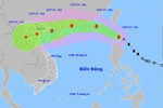 Bão Wipha tiến vào Biển Đông, biển động dữ dội