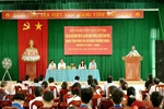 Đại biểu HĐND tỉnh tiếp xúc cử tri trước kỳ họp thứ 2, HĐND tỉnh khóa VIII