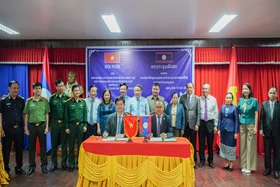 Quang Tri, Sekong strengthen cooperation