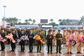 Ra quân tấn công, trấn áp tội phạm, bảo đảm an ninh trật tự tết Nguyên đán Ất Tỵ - 2025