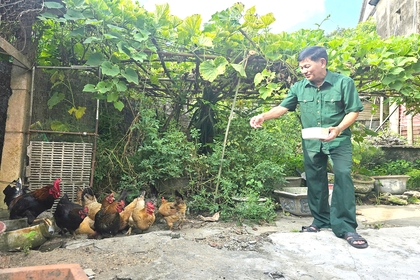 Cựu chiến binh hai quê, một lòng