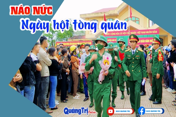 Náo nức ngày hội tòng quân