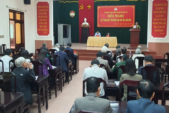 Lấy ý kiến góp ý dự thảo Luật Đất đai (sửa đổi)