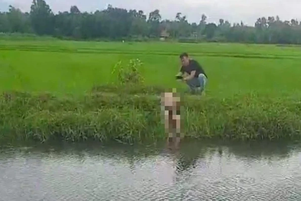Hải Lăng: Phát hiện thi thể nam thanh niên ở mương nước