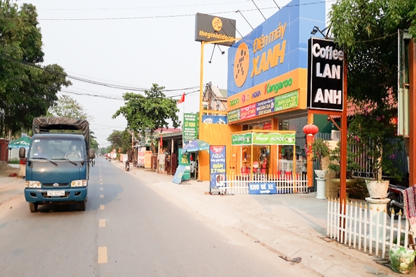 Triệu Phong khai thác lợi thế để phát triển thương mại, dịch vụ