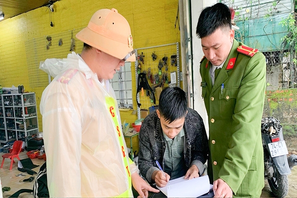 Trật tự, an toàn giao thông ở Đông Hà chuyển biến tích cực