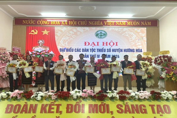 Đại hội đại biểu các dân tộc thiểu số huyện Hướng Hóa