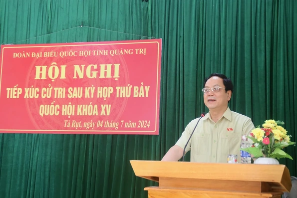 Tiếp xúc cử tri tại các xã Tà Rụt, Tân Hợp: Cử tri mong muốn xây dựng cơ chế đặc thù để tạo sự phát triển bứt phá cho vùng nông thôn miền núi