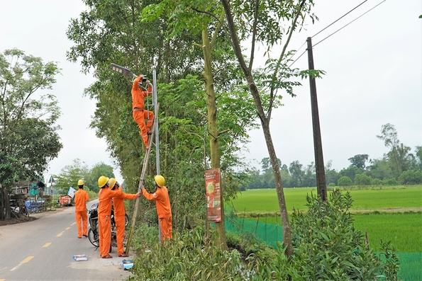 Công ty Điện lực Quảng Trị góp phần tích cực trong xây dựng nông thôn mới