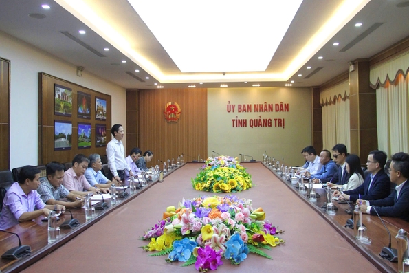 Quang Tri seeks financial support for a $2.13 million project from a Korean bank