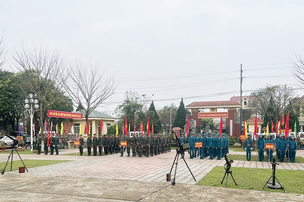 Lực lượng vũ trang Vĩnh Linh phát huy truyền thống anh hùng, chung sức xây dựng, bảo vệ quê hương