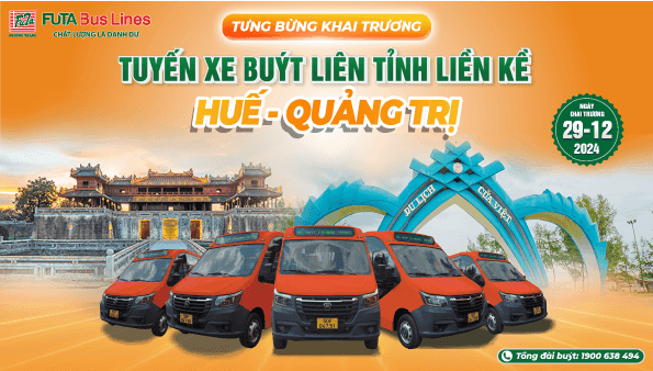 Bổ sung nhiều điểm đón, trả khách trên tuyến xe buýt liên tỉnh Quảng Trị - Huế