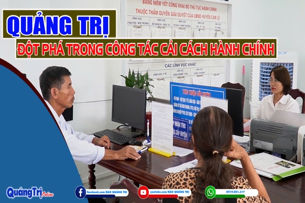 Quảng Trị đột phá trong công tác cải cách hành chính