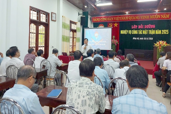 Mặt trận Tổ quốc Việt Nam tỉnh chú trọng triển khai chuyển đổi số