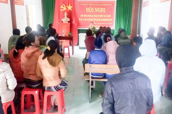 Đakrông làm tốt công tác hỗ trợ tái hòa nhập cộng đồng