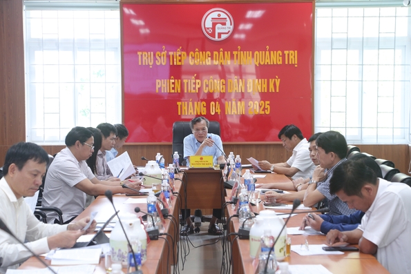 UBND tỉnh tiếp công dân định kỳ tháng 4/2025